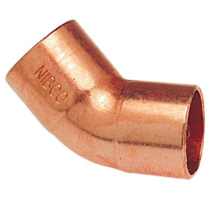 Picture of Wrot-Copper Pressure-Rated 45°-Elbow C x C 4" Material