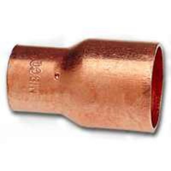 Picture of Wrot-Copper Pressure-Rated Reducer-Coupling C x C 1/2" x 1/4"