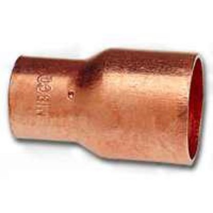 Picture of Wrot-Copper Pressure-Rated Reducer-Coupling C x C 1.500" x 3/4"