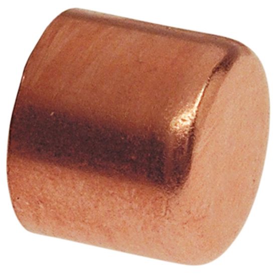 Picture of Wrot-Copper Pressure-Rated Tube-Cap 2-1/2"
