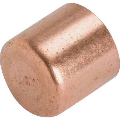 Picture of Wrot-Copper Pressure-Rated Tube-Cap 4"