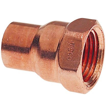Picture of Wrot-Copper Pressure-Rated Female-Adapter C x F 1" x 1-1/4"