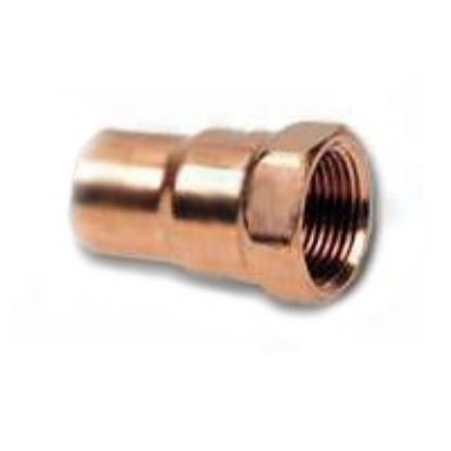 Picture of Cast-Copper Pressure-Rated Fitting Female-Adapter Ftg X F 1/2"