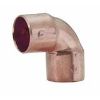 Picture of Wrot-copper Pressure-rated 90°-elbow Close Ruff C X C 1/2" Material