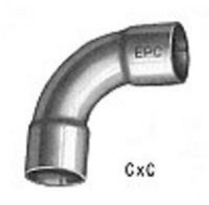Picture of 90° Long-Radius Elbow C X C-1/2