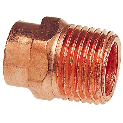 Picture of 5/8 X 3/4" Copper-Fitting Male-Adapter C X M