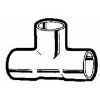 Picture of Wrot-copper Tee Pressure-rated C X C X C 2"