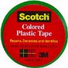 Picture of Colored-Plastic-Tape 190 Green 3/4" x 125"