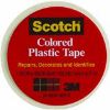 Picture of Colored-Plastic-Tape 191 White 1-1/2" x 125"