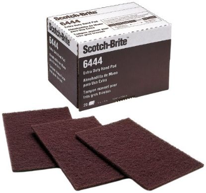 Picture of 6444 Extra Duty Pad Brown 6" X