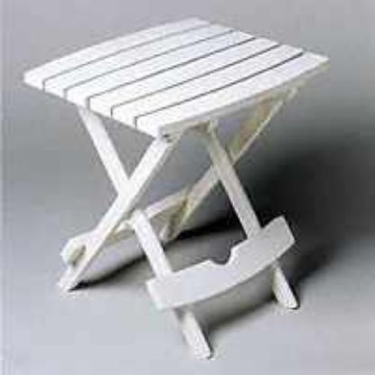 Picture of White Quik-Fold Table
