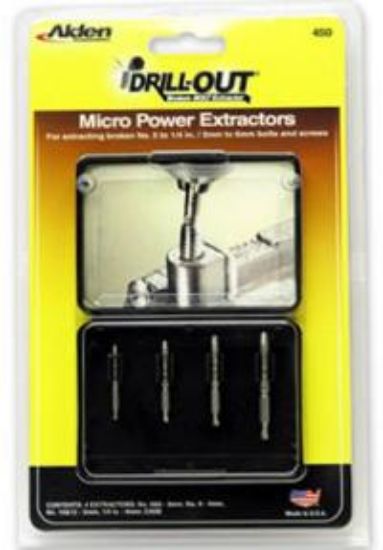 Picture of microGrabit Broken Bolt-Extractor Set 4-Piece
