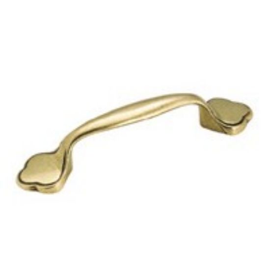 Picture of 3" Burnished Brass Cabinet-Pull