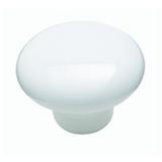 Picture of Cabinet-Knob 1-1/2" White Ceramic