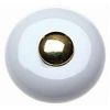 Picture of 1-1/4" White Porcelain Cabinet-Knob