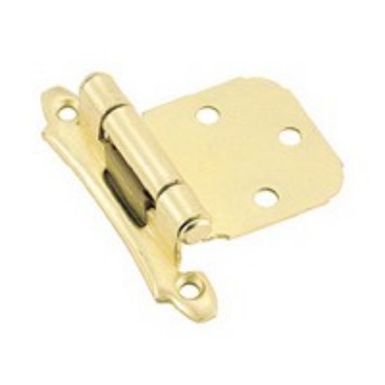 Picture of Polished-Brass Self Cabinet-Hinge