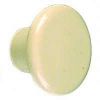 Picture of 1-1/4" WHT Plastic Cabinet-Knob