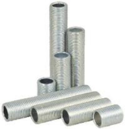 Picture of All-thread Lamp-Nipple Zinc-plated Assorted 1/8" Ip