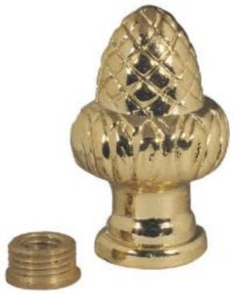 Picture of 1-1/2" Brass Lamp-Finial