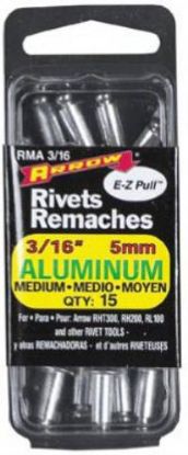 Picture of 3/16 x 1/4 Medium Aluminum Rivet