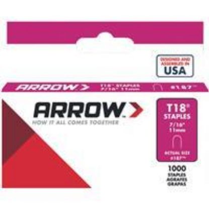 Picture of T18 Staple Round-crown 7/16"