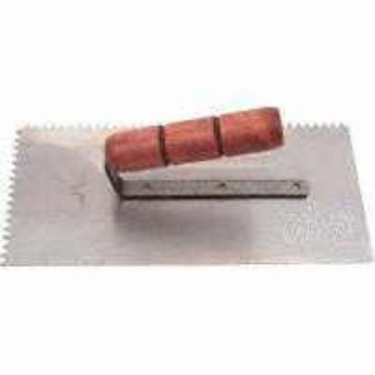 Picture of Notched-Trowel 7/32" x 5/32" V-Notch Metal