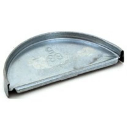 Picture of 5" Galvanized Steel Half-Round EndCap