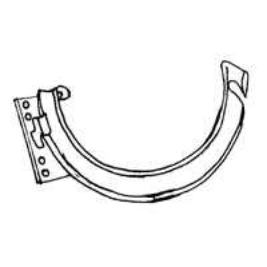 Picture of 5" Galvanized Steel Combination Gutter-Hanger