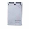 Picture of Weather-Proof Vertical Electrical-Box-Cover Aluminum GFCI White
