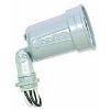 Picture of Light-Bulb-Socket Weather-Proof Single Adjustable Aluminum White