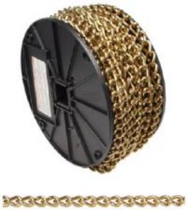 Picture of Machine-chain Twist-link Brass-plated #2