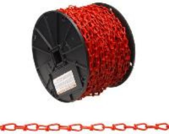 Picture of Double-Loop-Chain Red Poly Coating #3