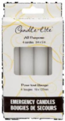 Picture of Household Emergency Candles (Unscented)