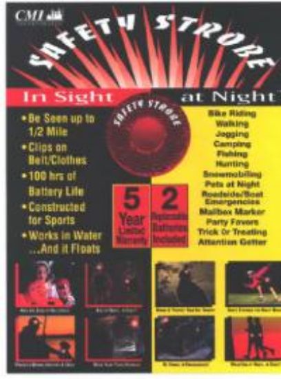 Picture of Safety Strobe Light Red