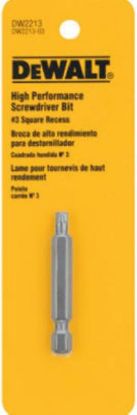 Picture of # 3 Square Recess 2" Screwdriver-Bit