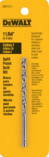 Picture of Drill-Bit Cobalt-Steel Split-Point 11/64"