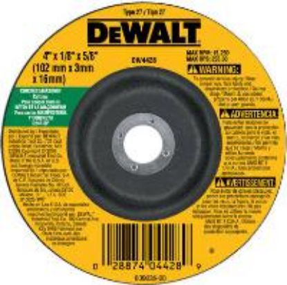 Picture of 4" x 1/8" x 5/8" Concrete/Masonry Cutting-Disc