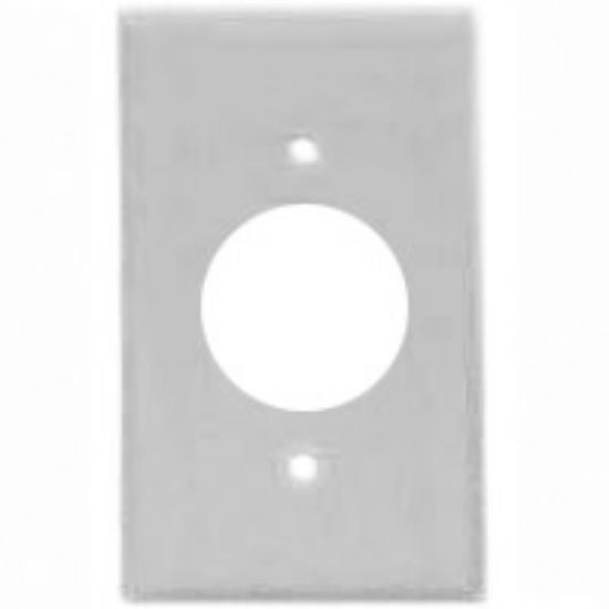 Picture of Single-Receptacle White Wall-Plate
