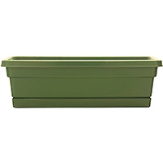 Picture of Window Box-Planter Rolled Rim 8" X 23-3/4"