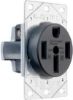 Picture of Outlet Flush-mount 50a 125/250v 3-pole 4-wire Grounding