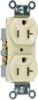 Picture of Electrical-Outlet Double-Pole 3-Wire Grounding Ivory 20-Amp 125-Volt