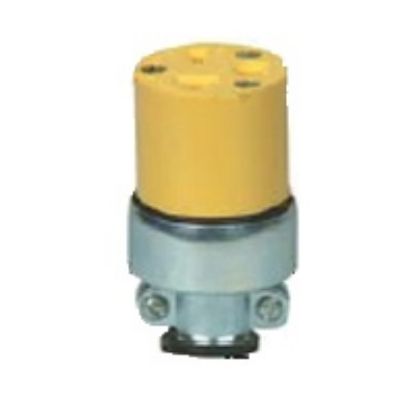 Picture of Electrical-Connector Straight Vinyl Armored 15-Amp 125 V/AC Yellow