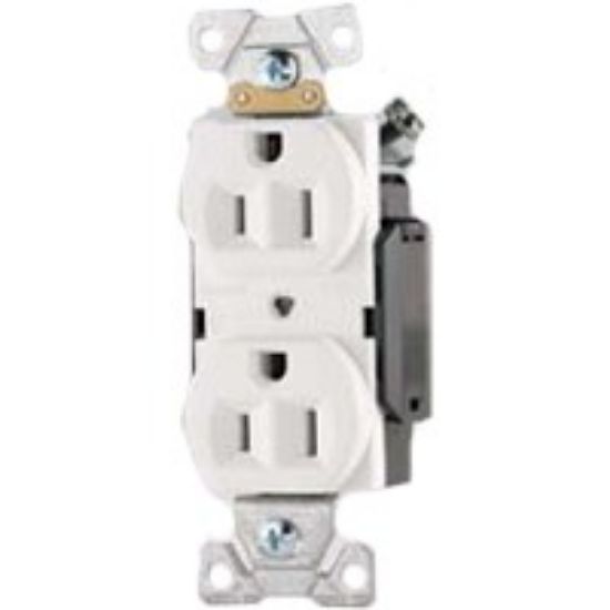 Picture of 20-Amp White Indu Receptacle