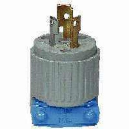 Picture of Electrical-Plug Twist-lock 15-amp Black/white L5-15p