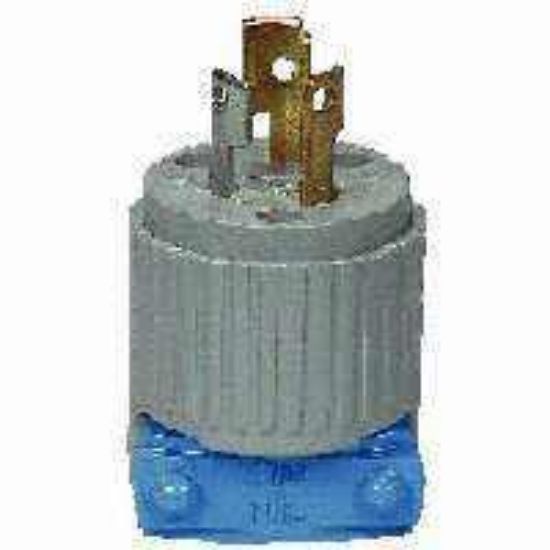 Picture of Electrical-Plug Twist-lock 15-amp Black/white L5-15p