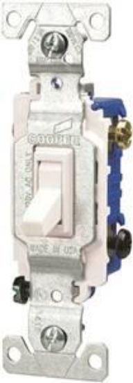 Picture of Light-Switch White 3-Way Lighted