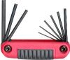 Picture of Hex-Key Set Fold-Up Fractional 9Pc