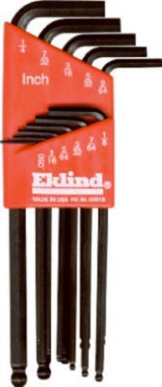 Picture of Hex-Key Set Fractional Ball Tip 11 pc