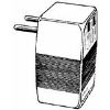 Picture of 50-Watt Mini Electric Converter 220v to 110v