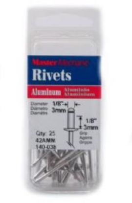 Picture of Medium Aluminum Rivet
